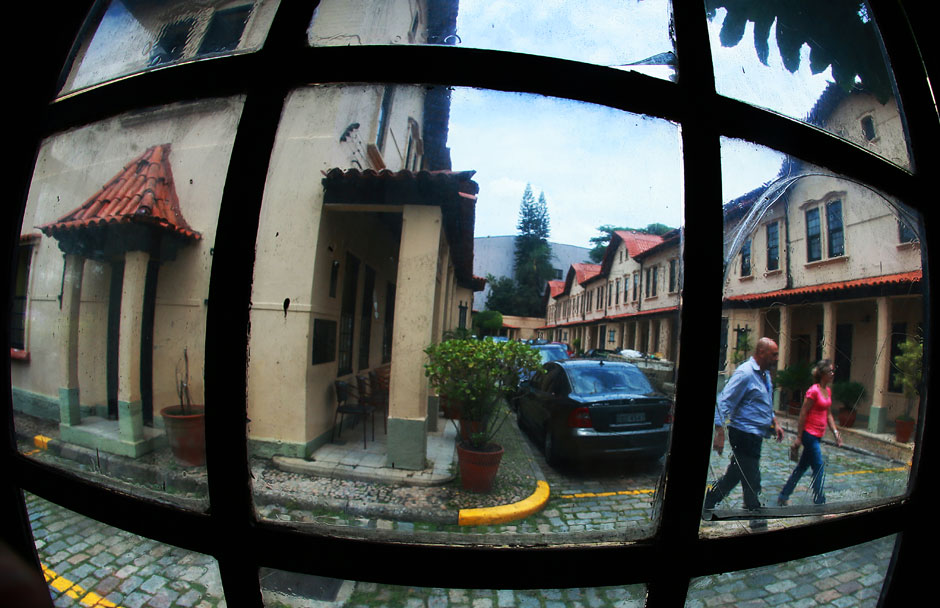 O conjunto de casas da Vila dos Ingleses, fica na rua Mauá, no bairro da Luz