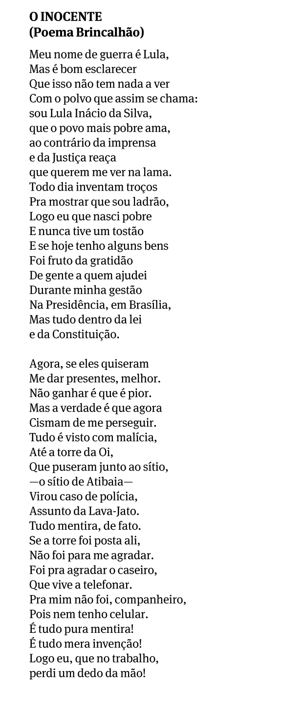 Poemas especial 95 anos Folha de S.Paulo