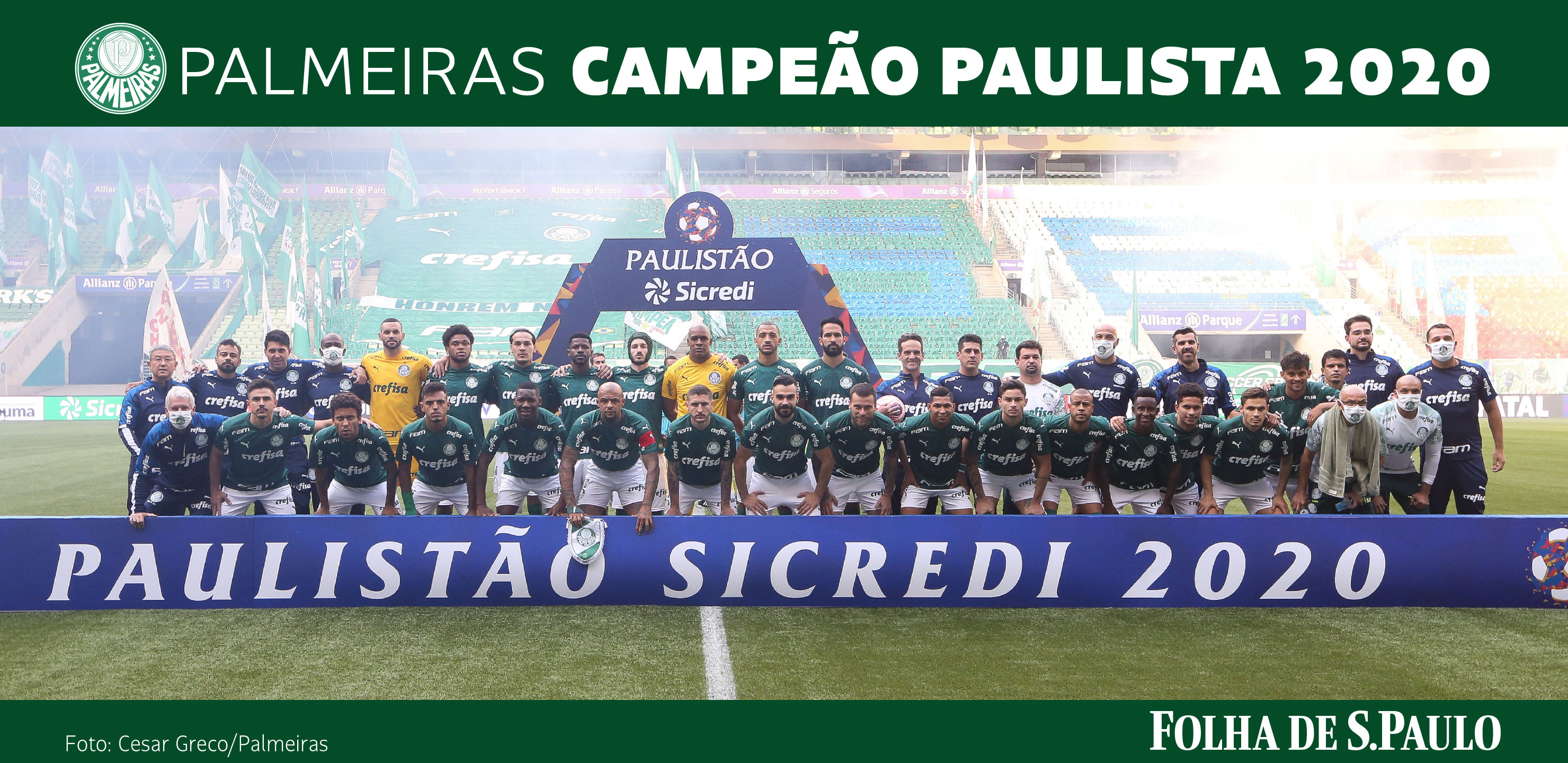 Palmeiras Campe do Paulista Feminino!