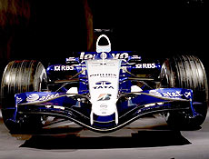 Novo carro da equipe Williams
