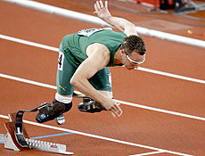 Antes do ouro nos 400 m, Pistorius j havia vencido os 100 m e os 200 m da categoria T44