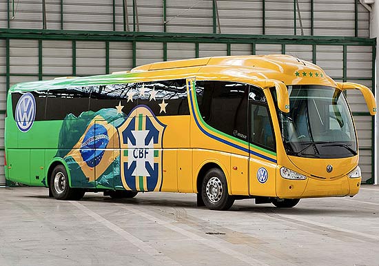 CBF apresenta na sede da entidade, às 15 horas, o novo ônibus da Seleção Brasileira