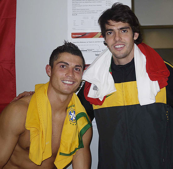 Cristiano Ronaldo e Kaká