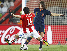 Puyol foi um dos destaques da Espanha nesta Copa do Mundo