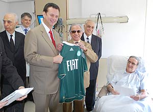 Kassab e Palaia visitam Belluzzo ho hospital