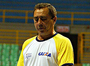 Oleg Ostapenko durante treinamento para Olimpada de Pequim