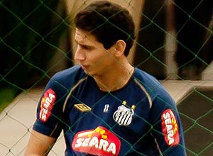 Paulo Henrique Ganso, durante treino do Santos
