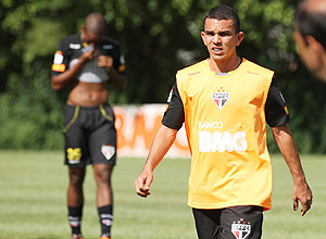 Edson Ramos durante treino do So Paulo