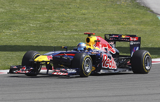 Sebastian Vettel, da Red Bull, liderou a prova da Turquia desde o início