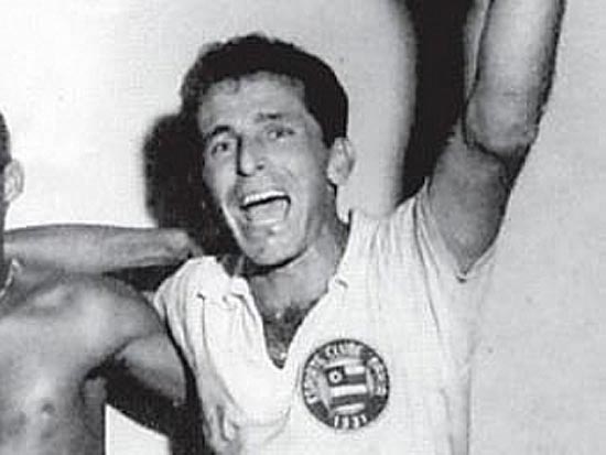Reprodução da imagem de Leone na nota de falecimento no site oficial do Bahia