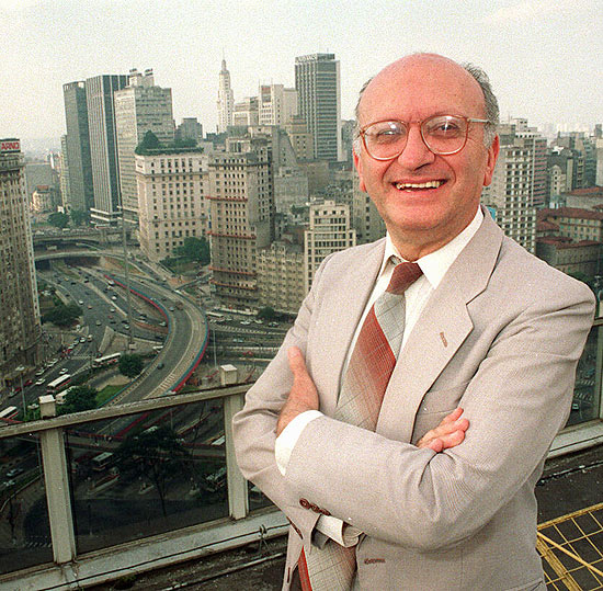 Walter Abrahão, na época em que era presidente do Tribunal de Contas de São Paulo, em 1997