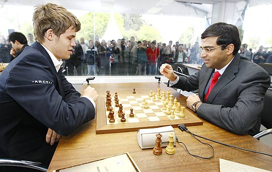 👉 Magnus Carlsen no Brasil - GRAND SLAM 2011. 