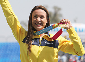 Maurren conquista medalha de ouro em Guadalajara