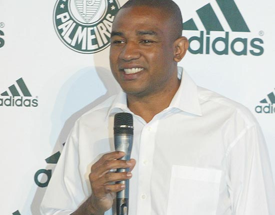 César Sampaio, atual gerente de futebol do Palmeiras