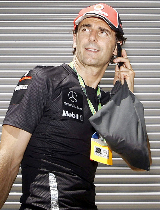 O piloto espanhol Pedro de la Rosa, que voltar a correr em 2012
