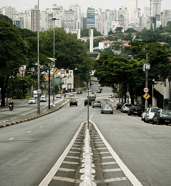 Rua Major Natanael, um dos pontos críticos do novo trajeto da São Silvestre
