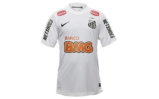 Nova camisa do Santos para a temporada 2012