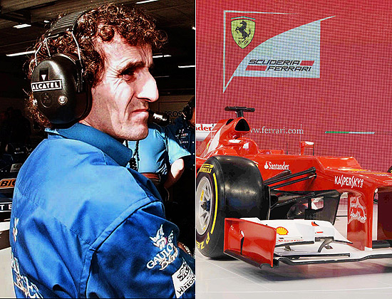 Ferrari 2012 foi comparada com o nariz de Alain Prost;; clique na foto e veja galeria