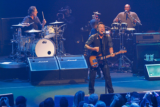 Bruce Springsteen em show em Austin, no Texas; msico  uma das principais atraes do Rock in Rio 2013