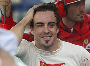 O piloto espanhol Fernando Alonso