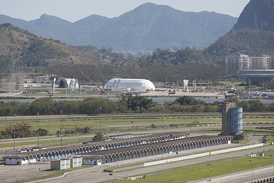 rea do autdromo de Jacarepagu, onde ser construdo o Parque Olmpico do Rio