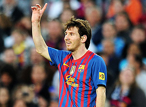 O argentino Lionel Messi, do Barcelona