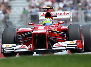 Felipe Massa acelera no treino classificatório no Canadá