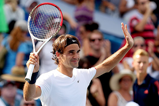 Tenista suíço Roger Federer (foto), que ocupa a primeira colocação do ranking mundial, vem a SP