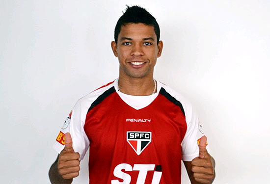 Wallyson foi contratado em janeiro de 2013 pelo So Paulo e agora defender o Bahia
