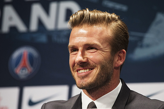 Beckham queria doar seu salrio do PSG  caridade, mas ter de receber um valor mnimo