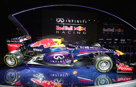 O RB9, o novo carro da Red Bull para a temporada de 2013 da F-1