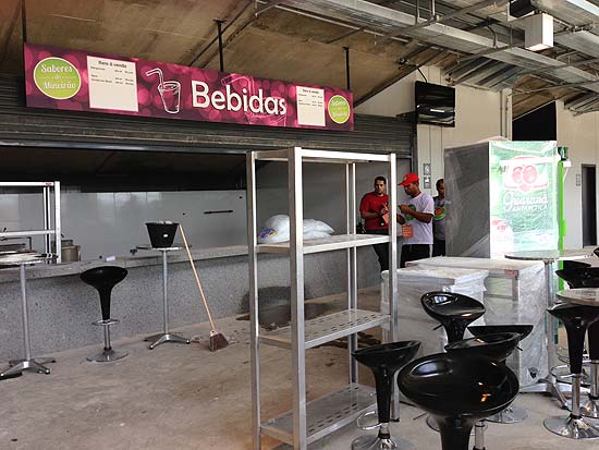 Bar fechado na reabertura do Mineirão, neste domingo