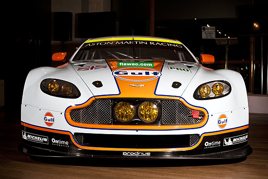 O carro da Aston Martin que ser usado por Bruno Senna do Mundial de Endurance