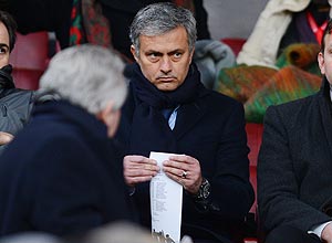 Jose Mourinho elogiou o adversario Alex Ferguson