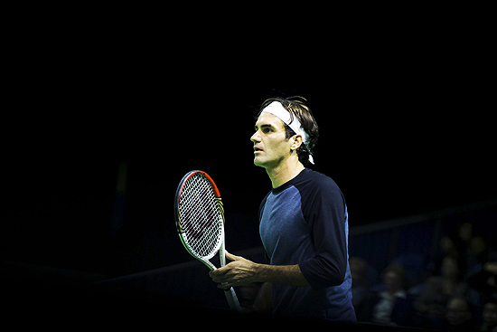 O tenista suo Roger Federer, que declarou apoio para o squash entrar nos Jogos de 2020
