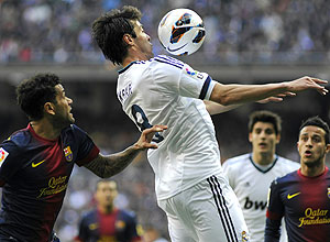 Daniel Alves (Barcelona) e Kak (Real Madrid), ambos convocados por Felipo