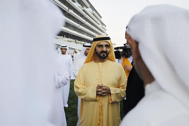 O xeque Mohammed bin Rashid Al Maktoum, de Dubai, que contrata 60 assessoras de compras