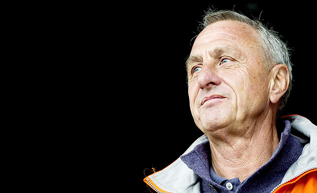 O ex-presidente de honra do Barcelona, o holandês Johan Cruyff
