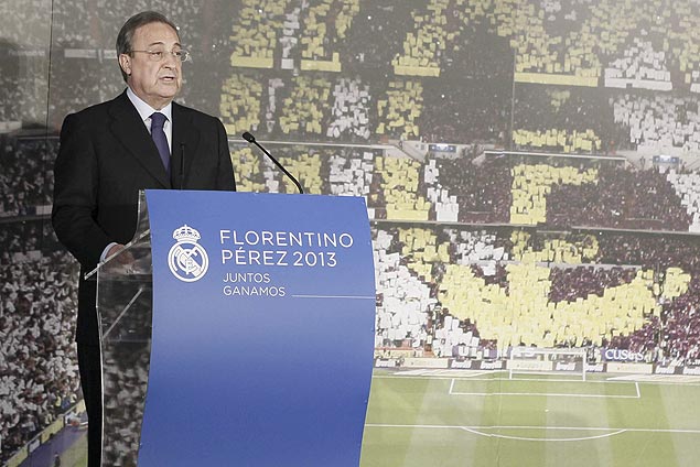 Florentino Prez, presidente do Real Madrid