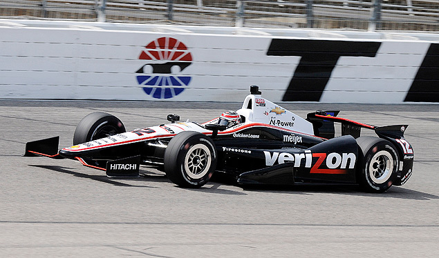 O australiano Will Power durante os treinos classificatórios no Texas