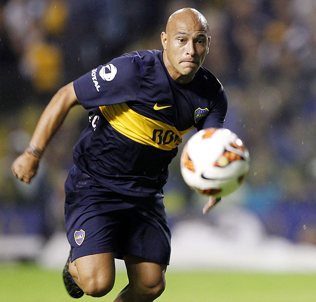 O lateral esquerdo Clemente Rodriguez foi contratado pelo So Paulo junto ao Boca Juniors