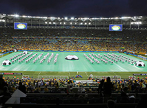 Estádio do Maracanã, que conta com infraestrutura de conexão 4G