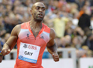 o velocista americano Tyson Gay, pego no doping