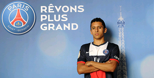 Marquinhos assina contrato de cinco anos com o Paris Saint-Germain