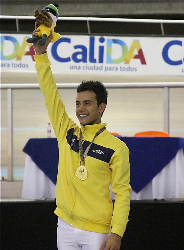 Marcel Strmer conquista ouro na patinao artstica dos Jogos Mundiais, disputados na Colmbia