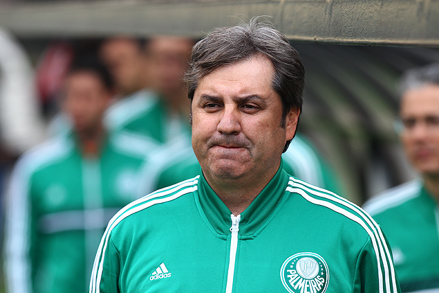 Gilson Kleina, em jogo do Palmeiras contra o Paysandu
