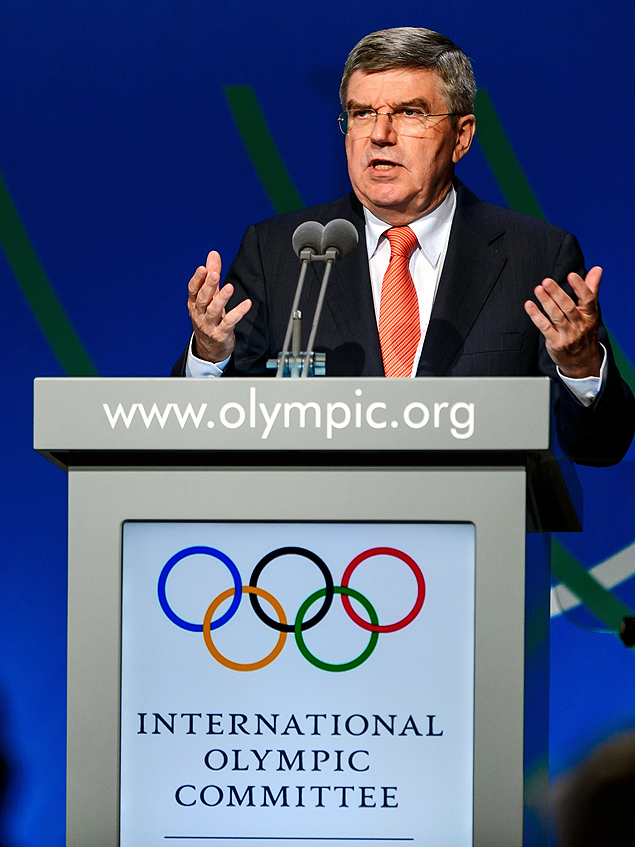 O alemo Thomas Bach, o novo presidente do COI (Comit Olmpico Internacional)