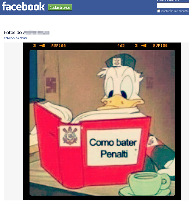 Montagem com o personagem Pato Donald 