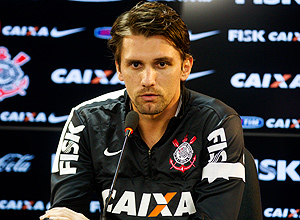 O zagueiro Paulo Andr, do Corinthians