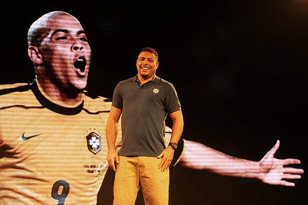 Ronaldo participa de evento no Rio de Janeiro
